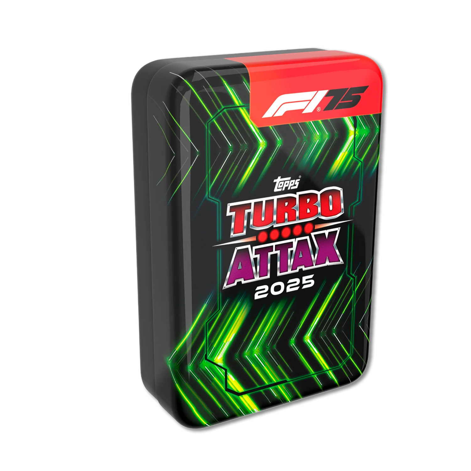 Topps Turbo Attax Formula 1® 2025 - Mega Tin - Shakedown - contains 66 cards including 6 LE's and 4 Exclusive 'Shakedown' Cards! - Merchandise by Topps The Chelsea Gamer