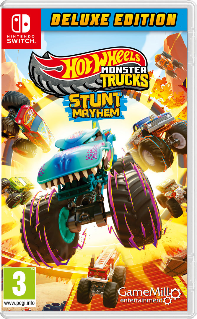 Hot Wheels Monster Trucks Deluxe Edition - Nintendo Switch - Video Games by GameMill Entertainment The Chelsea Gamer