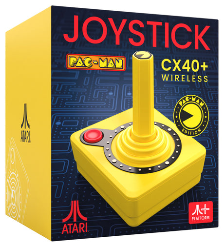 Atari CX40+ Wireless Joystick - Pac Man - Pacman Edition - Console Accessories by Atari The Chelsea Gamer