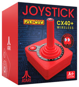 Atari CX40+ Wireless Joystick - Pac Man - Blinky Edition - Console Accessories by Atari The Chelsea Gamer
