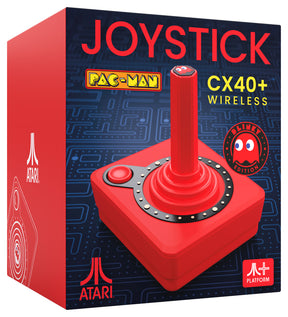 Atari CX40+ Wireless Joystick - Pac Man - Blinky Edition - Console Accessories by Atari The Chelsea Gamer