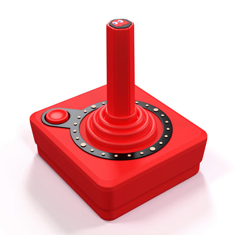 Atari CX40+ Wireless Joystick - Pac Man - Blinky Edition - Console Accessories by Atari The Chelsea Gamer
