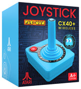 Atari CX40+ Wireless Joystick - Pac Man - Inky Edition - Console Accessories by Atari The Chelsea Gamer