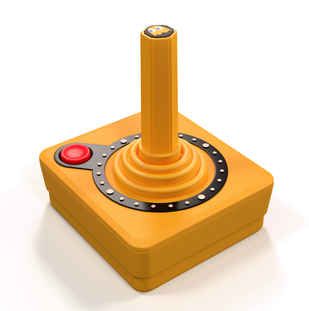Atari CX40+ Wireless Joystick - Pac Man - Clyde Edition - Console Accessories by Atari The Chelsea Gamer