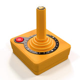 Atari CX40+ Wireless Joystick - Pac Man - Clyde Edition - Console Accessories by Atari The Chelsea Gamer