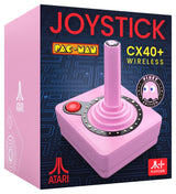 Atari CX40+ Wireless Joystick - Pac Man - Pinky Edition - Console Accessories by Atari The Chelsea Gamer