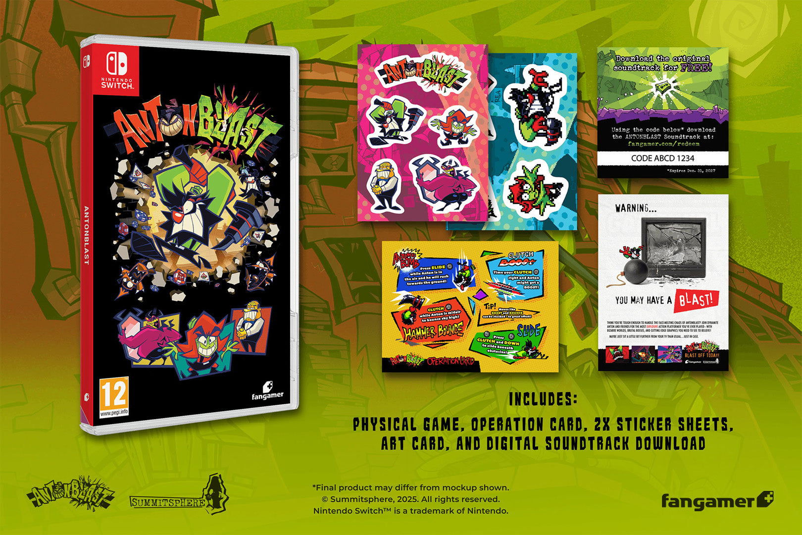 ANTONBLAST - Nintendo Switch - Video Games by U&I The Chelsea Gamer