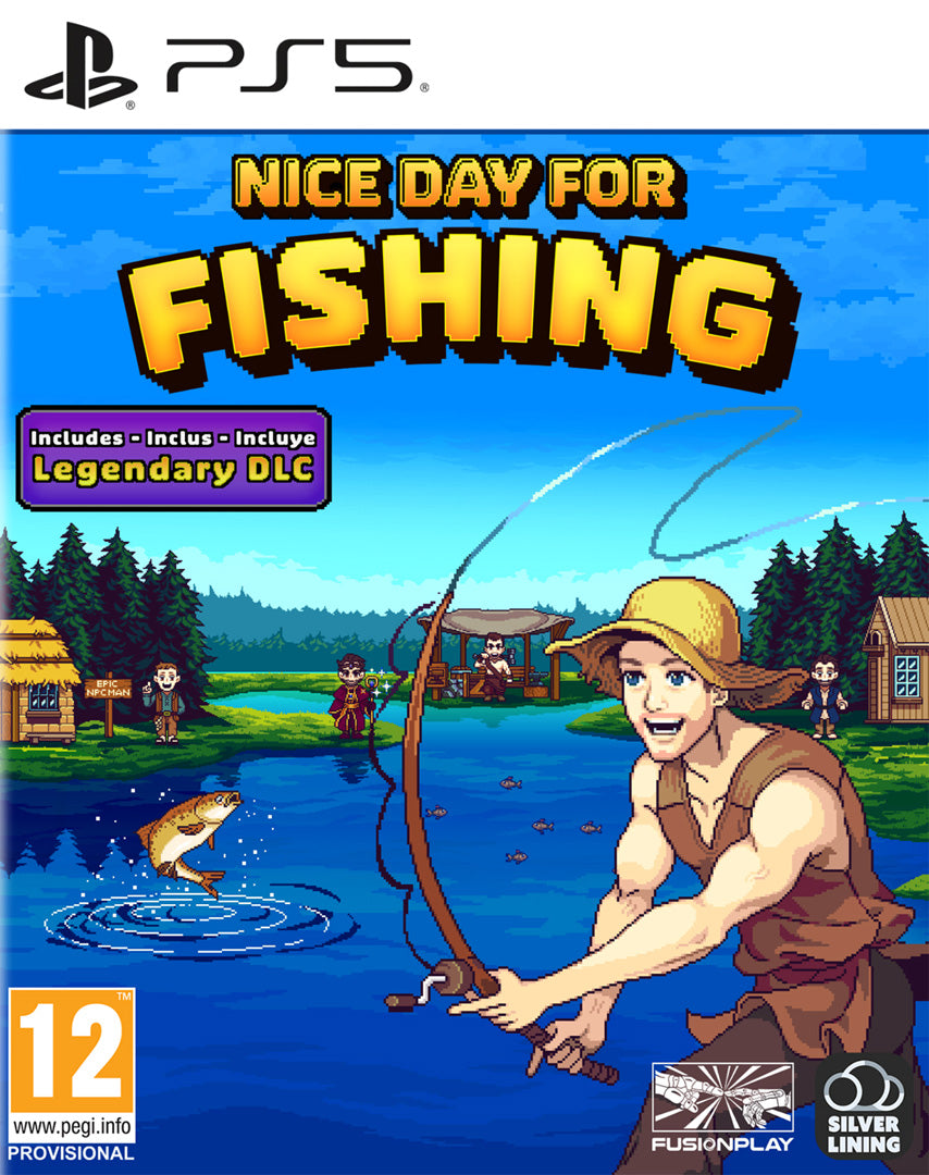 Nice Day for Fishing - PlayStation 5 - Video Games by Silver Lining Interactive The Chelsea Gamer