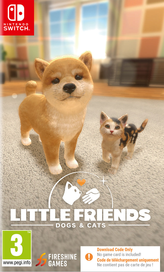 Little Friends: Dogs & Cats - Nintendo Switch - Code In A Box - Video Games by Fireshine Games The Chelsea Gamer