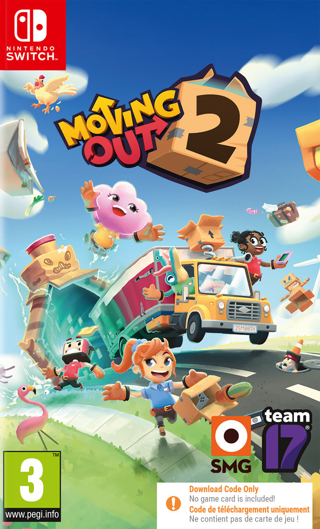 Moving Out 2 - Nintendo Switch - Code In A Box - Video Games by Fireshine Games The Chelsea Gamer