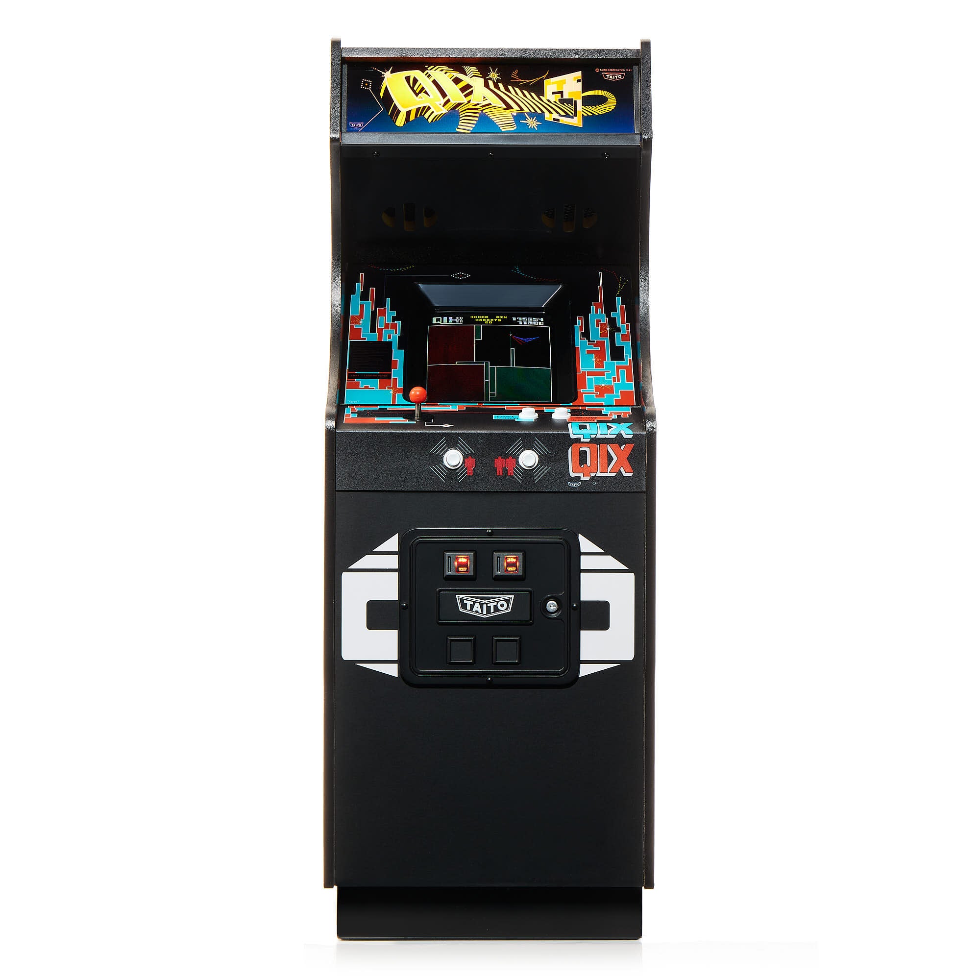 Official Taito QIX Quarter Size Arcade Cabinet - Console pack by Numskull Designs The Chelsea Gamer