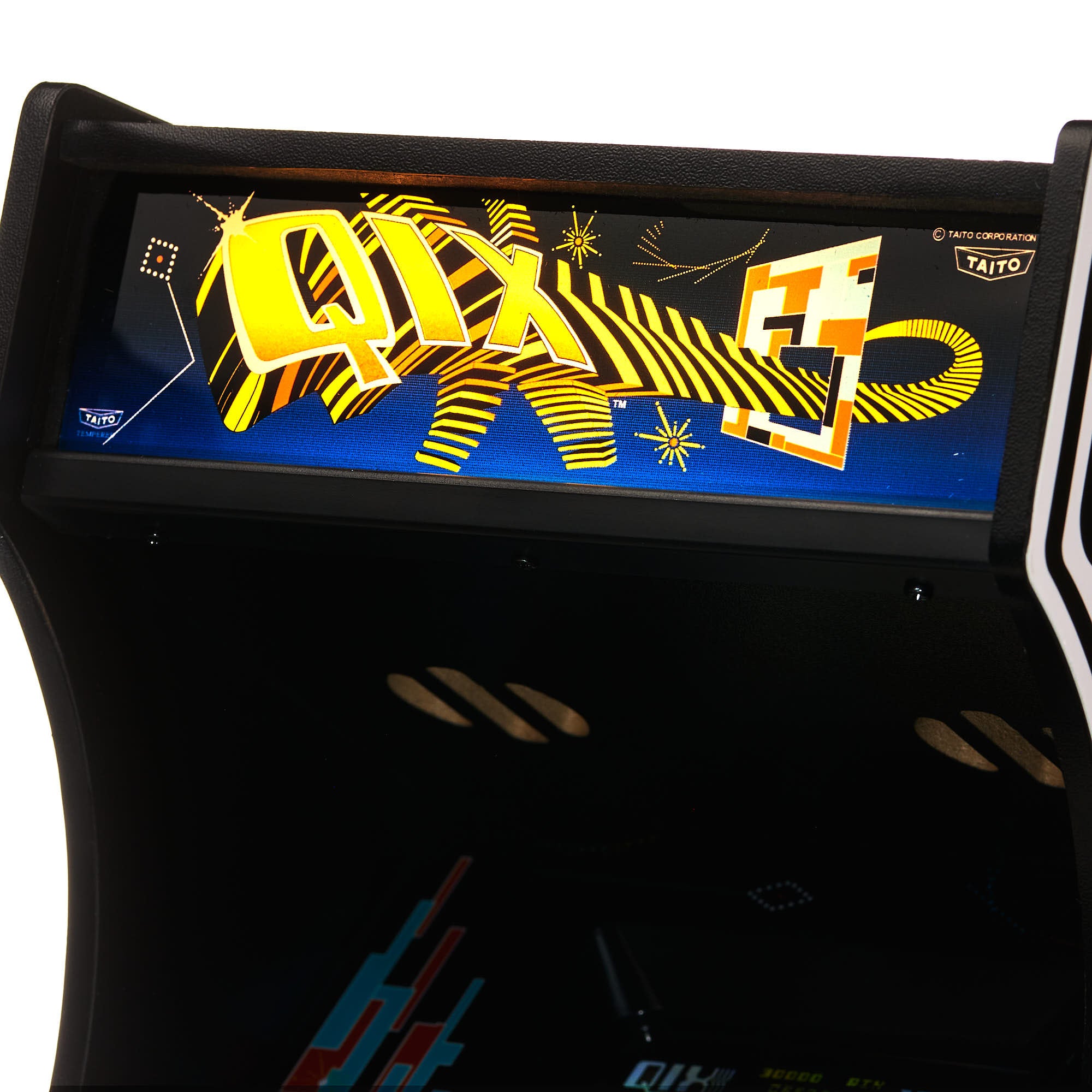 Official Taito QIX Quarter Size Arcade Cabinet - Console pack by Numskull Designs The Chelsea Gamer
