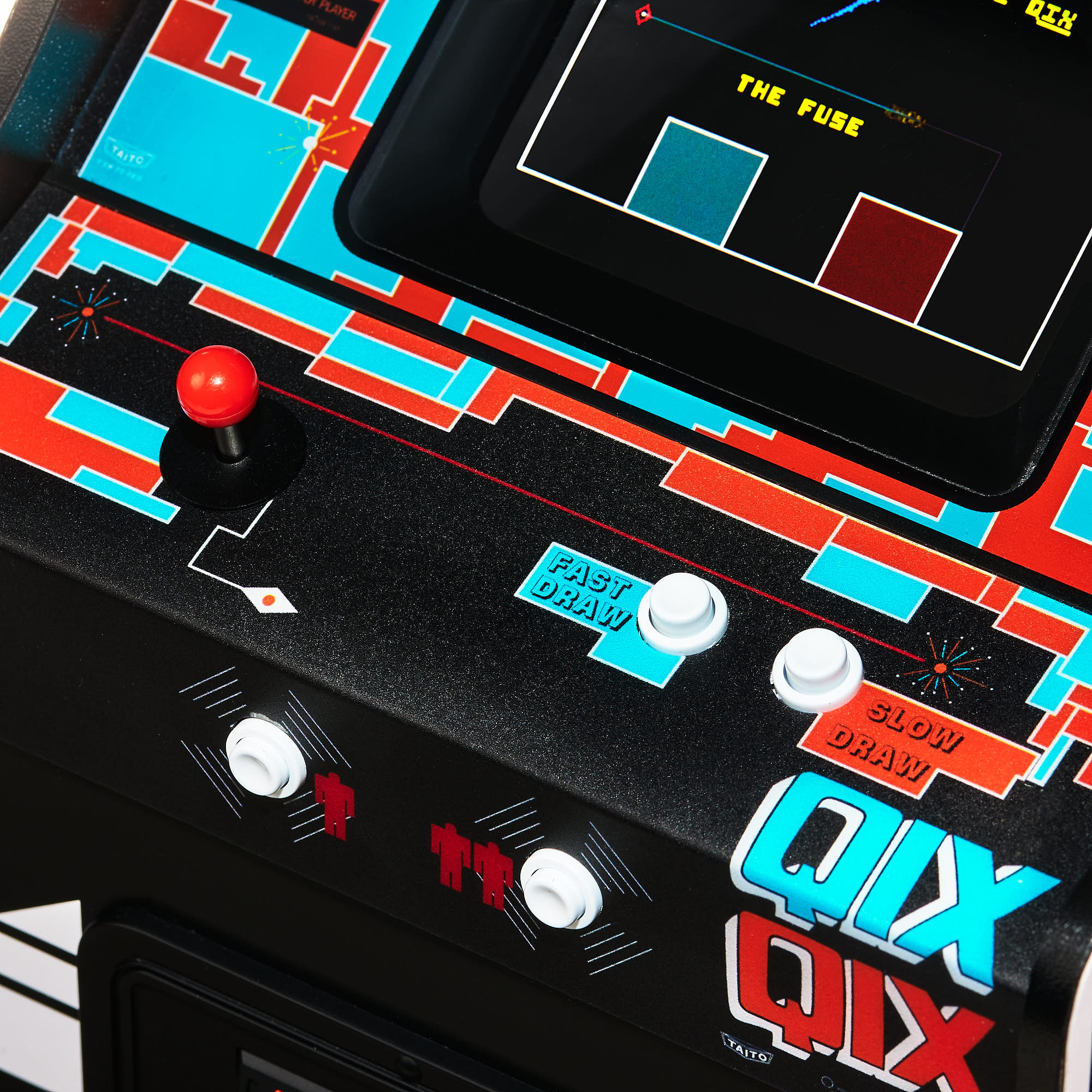 Official Taito QIX Quarter Size Arcade Cabinet - Console pack by Numskull Designs The Chelsea Gamer