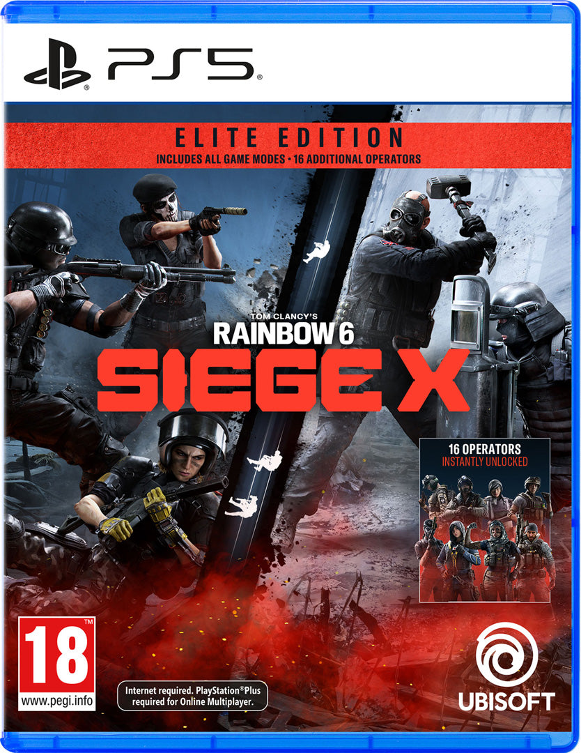 Tom Clancy's Rainbow Six Siege X - Elite Edition - PlayStation 5 - Video Games by UBI Soft The Chelsea Gamer