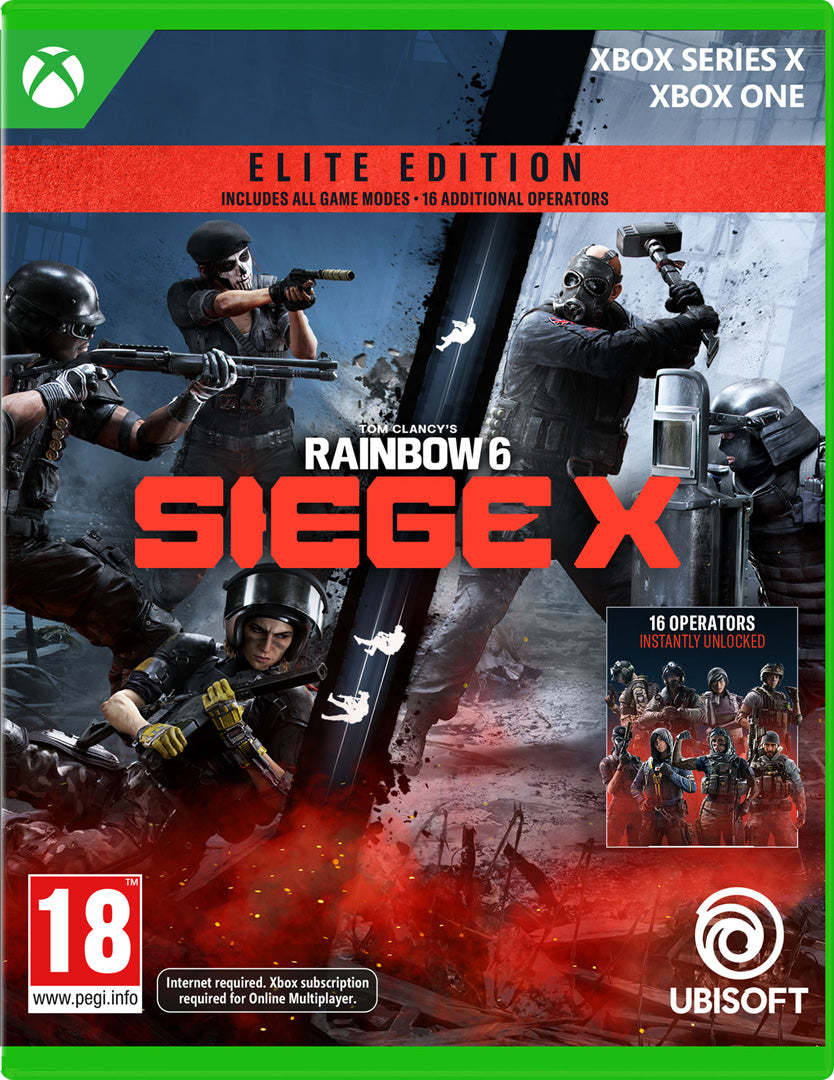Tom Clancy's Rainbow Six Siege X - Elite Edition - Xbox - Video Games by UBI Soft The Chelsea Gamer