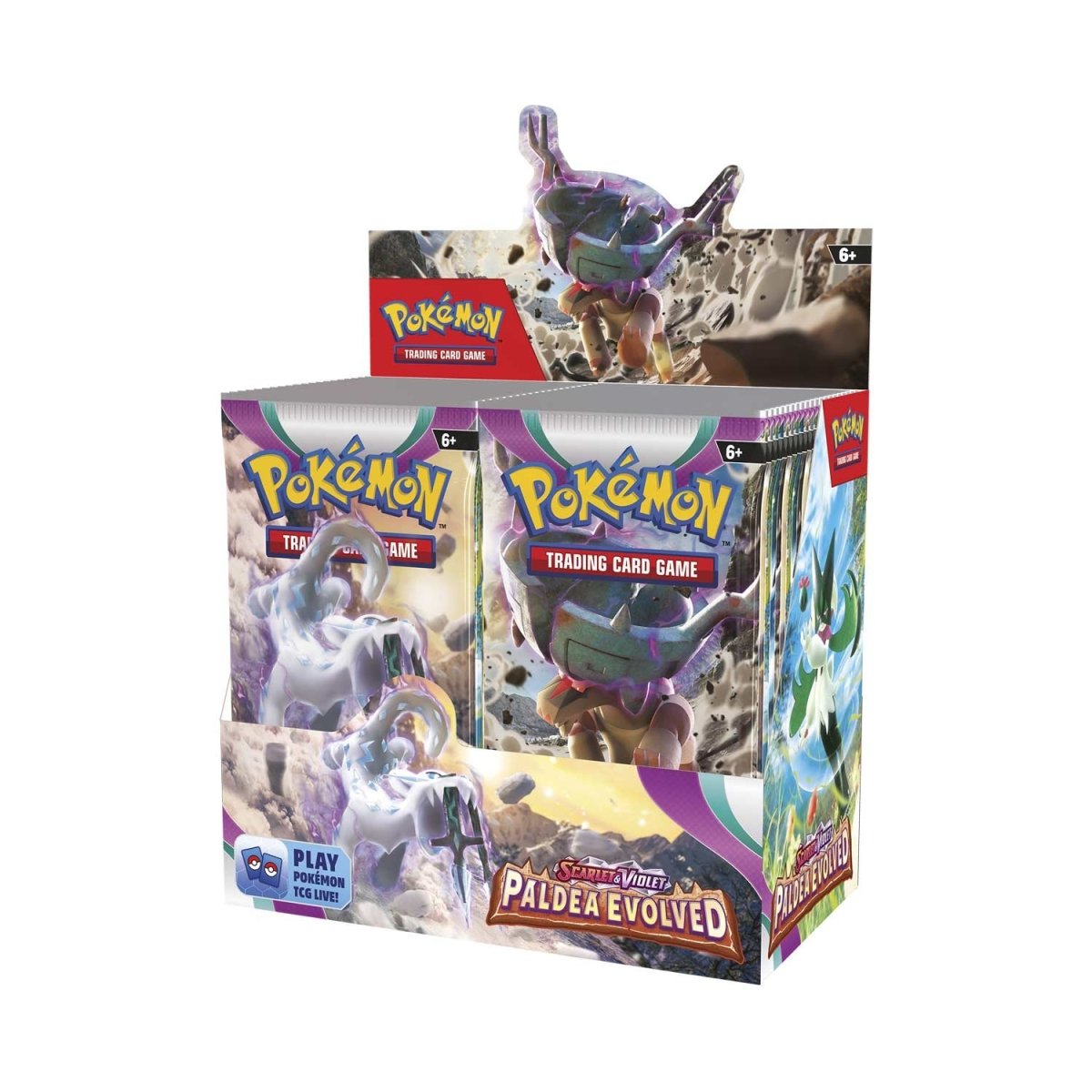 Pokémon TCG: Scarlet and Violet - Paldea Evolved - Single Booster Pack - Merchandise by Pokémon The Chelsea Gamer