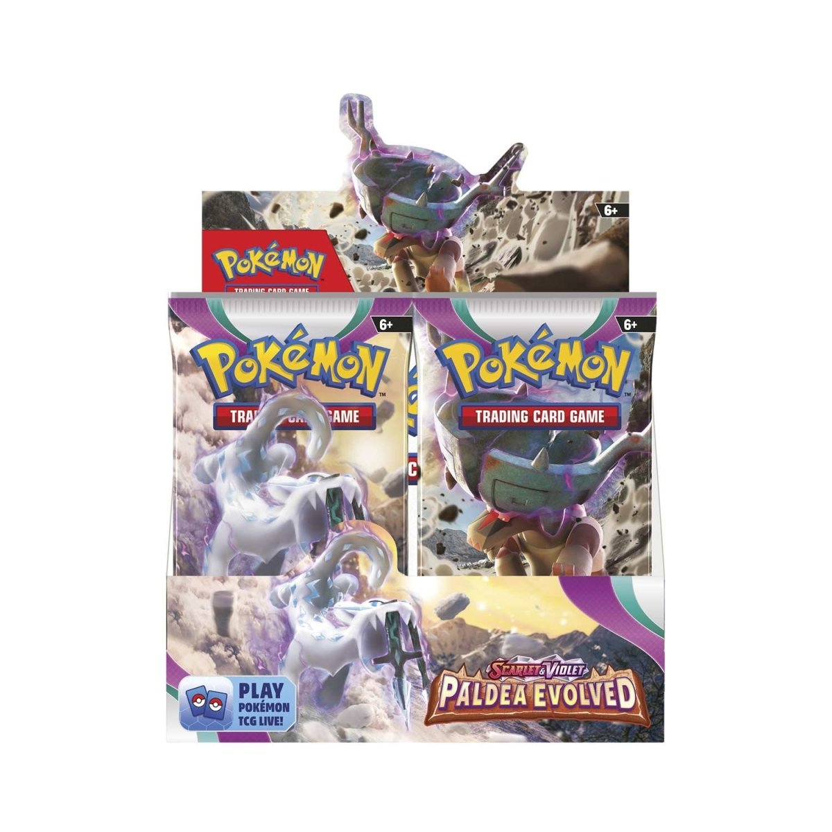 Pokémon TCG: Scarlet and Violet - Paldea Evolved - Single Booster Pack - Merchandise by Pokémon The Chelsea Gamer