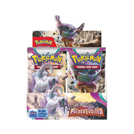Pokémon TCG: Scarlet and Violet - Paldea Evolved - Single Booster Pack - Merchandise by Pokémon The Chelsea Gamer