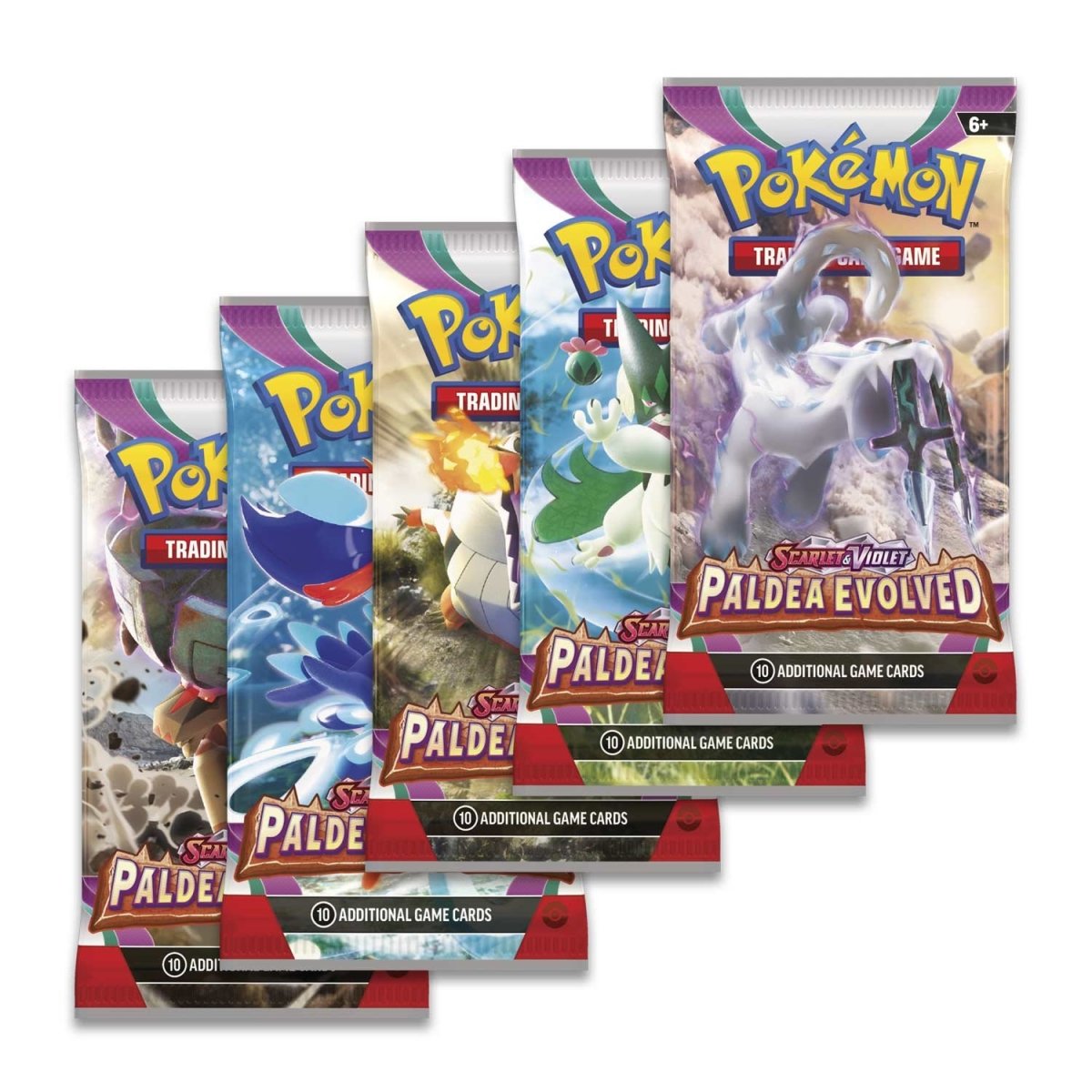 Pokémon TCG: Scarlet and Violet - Paldea Evolved - Single Booster Pack - Merchandise by Pokémon The Chelsea Gamer