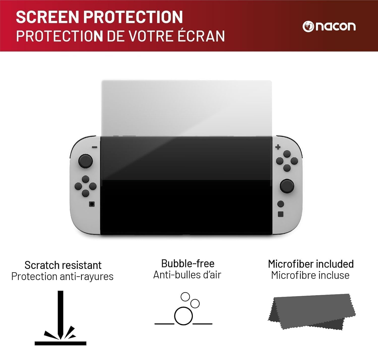 Black Case and Protection Pack for Nintendo Switch™2 - Console Accessories by Nacon The Chelsea Gamer