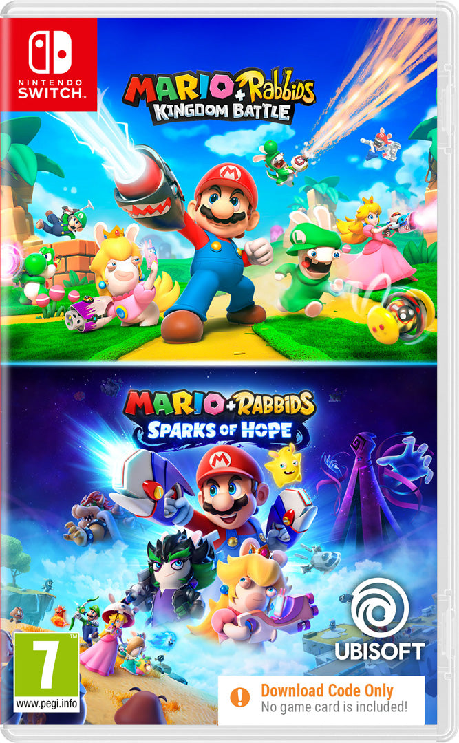 Mario + Rabbids® Kingdom Battle / Mario + Rabbids® Sparks of Hope Double Pack - CIB - Video Games by U&I The Chelsea Gamer