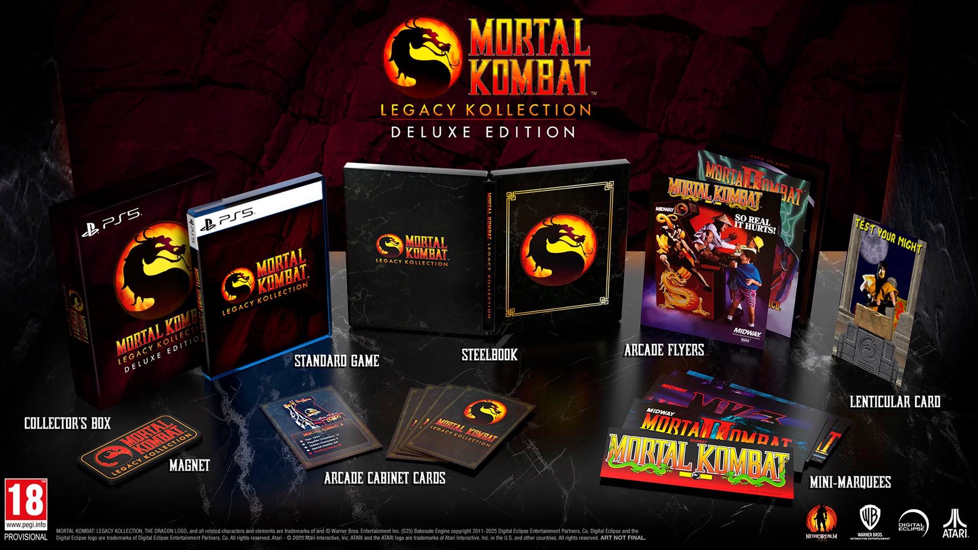 Mortal Kombat: Legacy Kollection - Deluxe Edition - PlayStation 5 - Video Games by U&I The Chelsea Gamer