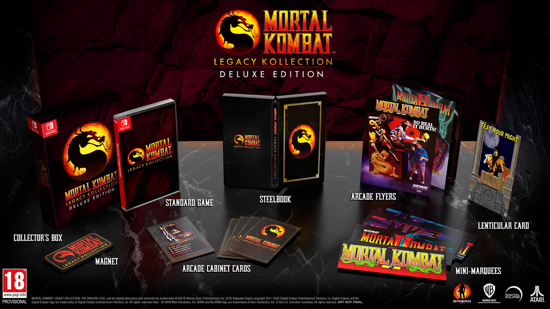 Mortal Kombat: Legacy Kollection - Deluxe Edition - Nintendo Switch - Video Games by U&I The Chelsea Gamer