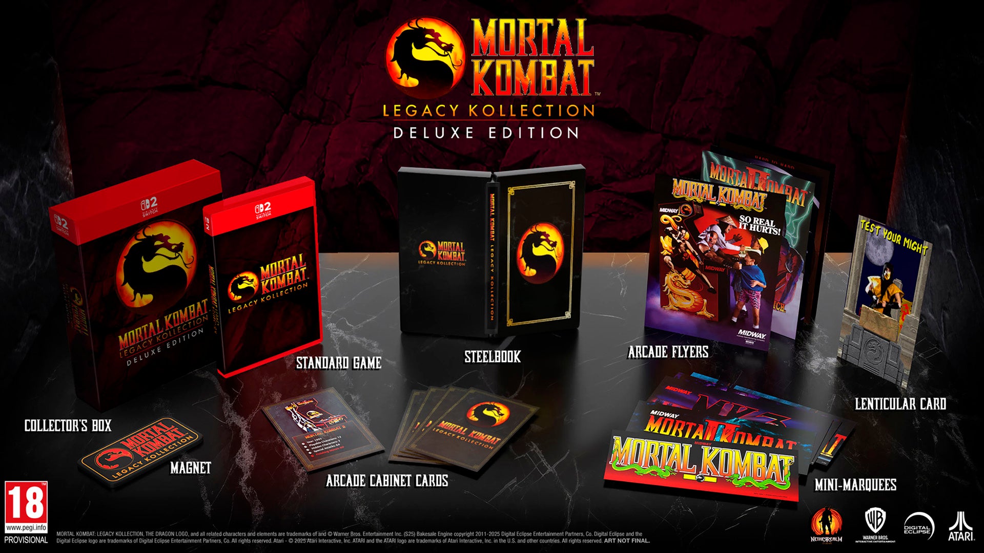 Mortal Kombat: Legacy Kollection - Deluxe Edition - Nintendo Switch 2 - Video Games by U&I The Chelsea Gamer