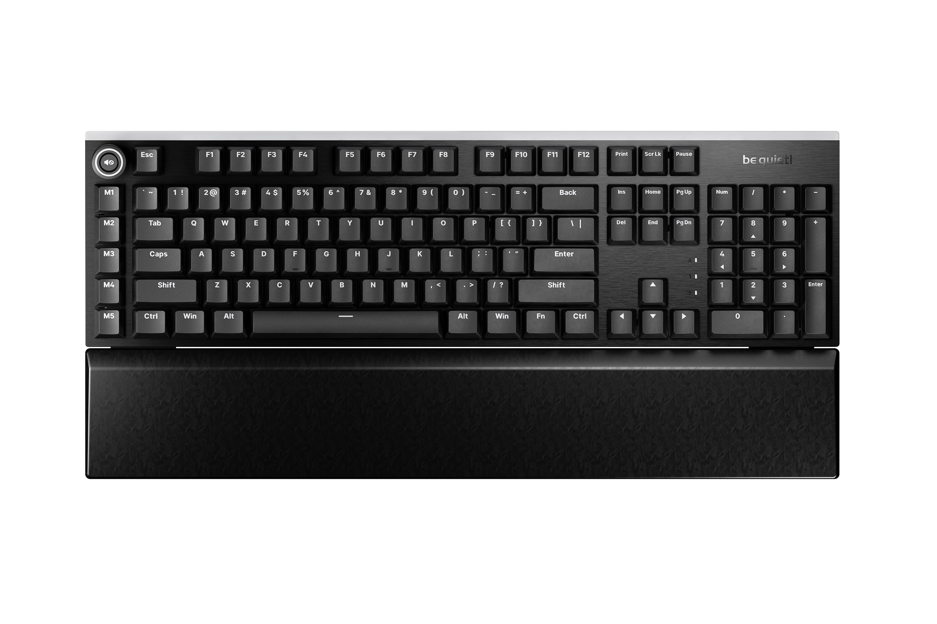 Be Quiet! Light Mount Silent Linear ARGB Mechanical Keyboard - Keyboard by Be Quiet The Chelsea Gamer
