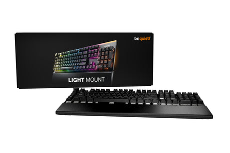 Be Quiet! Light Mount Silent Linear ARGB Mechanical Keyboard - Keyboard by Be Quiet The Chelsea Gamer