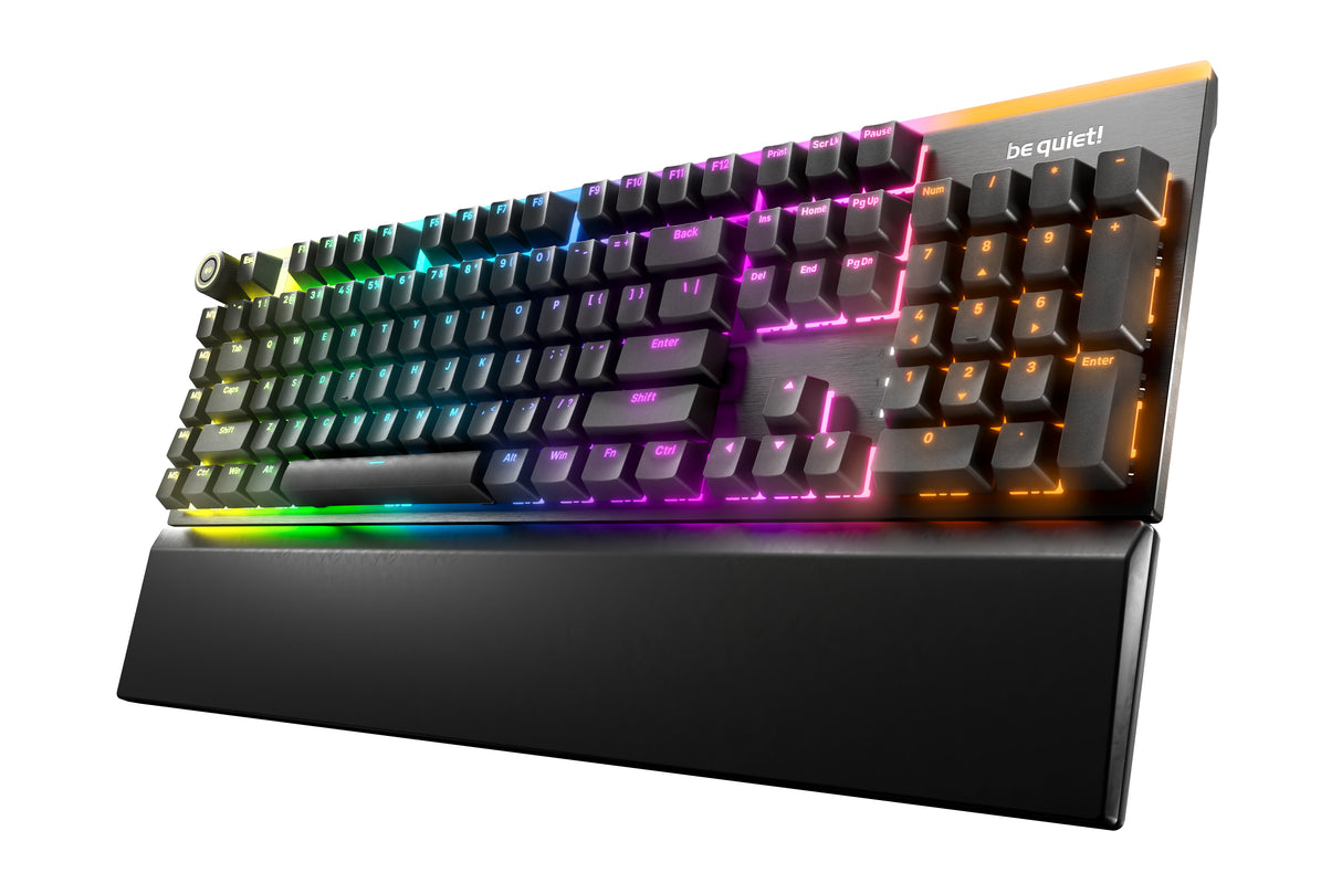 Be Quiet! Light Mount Silent Tactile ARGB Mechanical Keyboard - Keyboard by Be Quiet The Chelsea Gamer