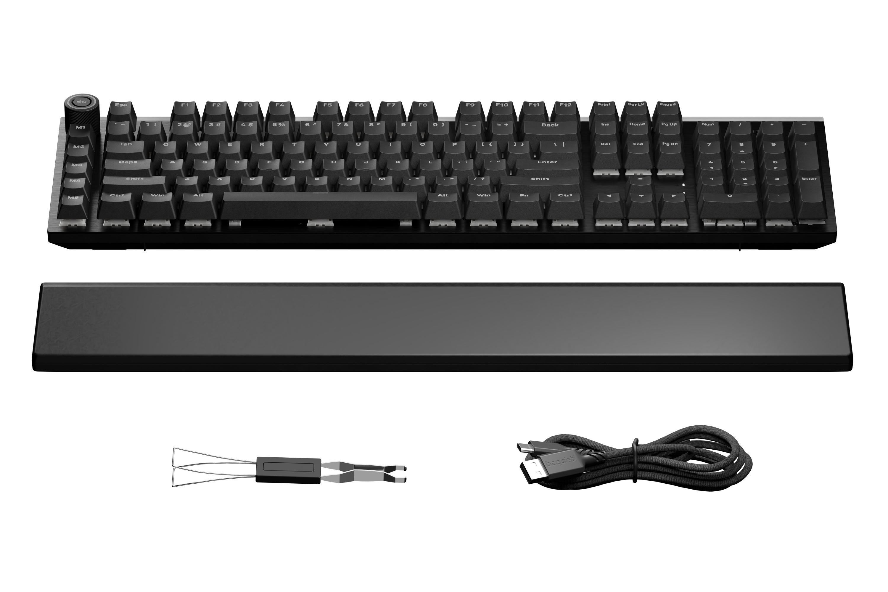 Be Quiet! Light Mount Silent Tactile ARGB Mechanical Keyboard - Keyboard by Be Quiet The Chelsea Gamer