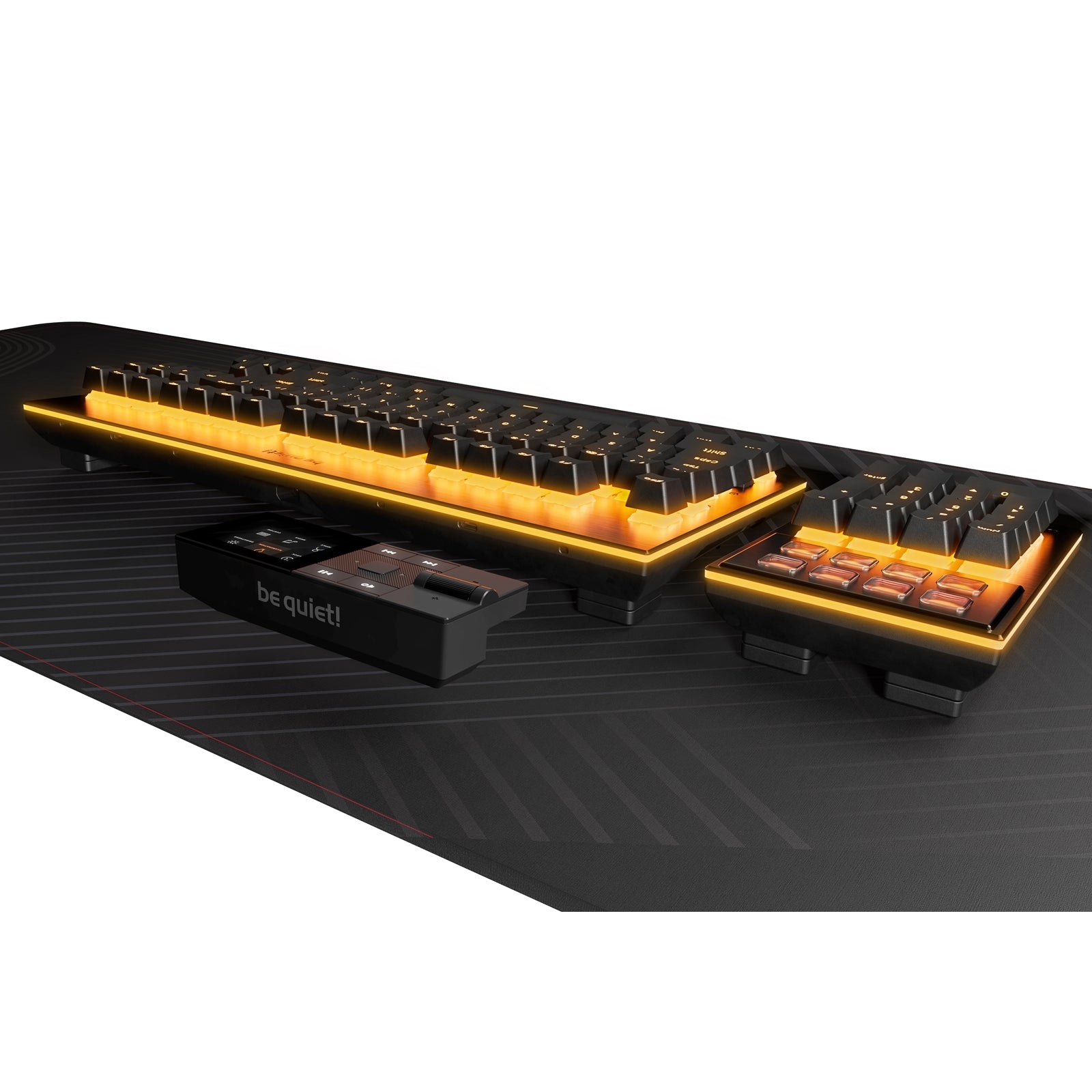 Be Quiet! Dark Mount Silent Linear Modular ARGB Gaming Keyboard - Keyboard by Be Quiet The Chelsea Gamer