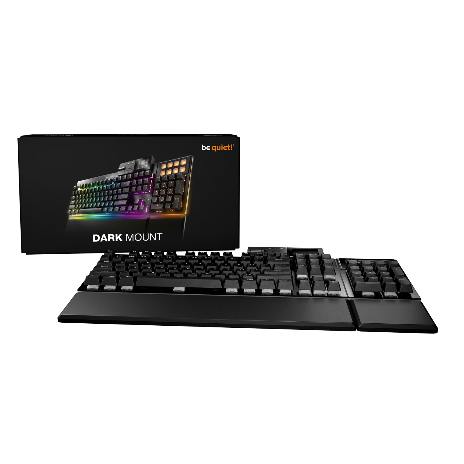 Be Quiet! Dark Mount Silent Linear Modular ARGB Gaming Keyboard - Keyboard by Be Quiet The Chelsea Gamer