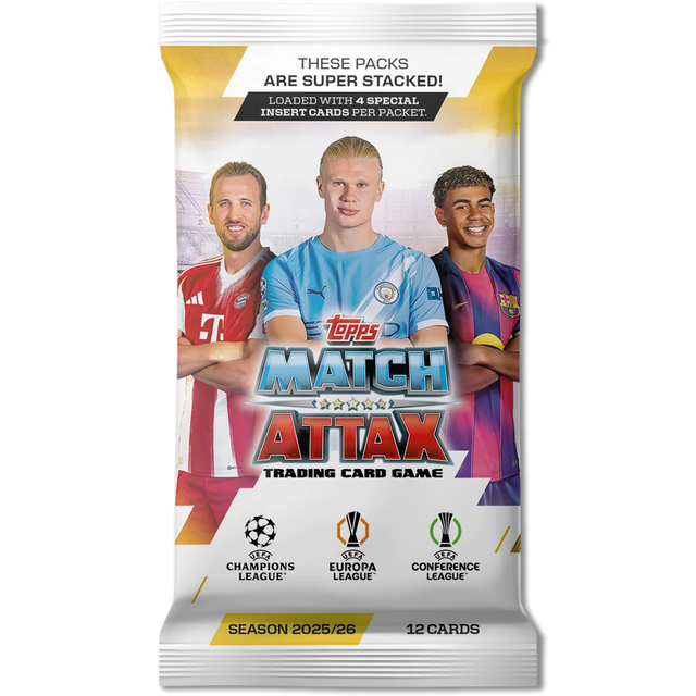 Topps - Match Attax 25/26 Collection - Individual Pack - Merchandise by Topps The Chelsea Gamer