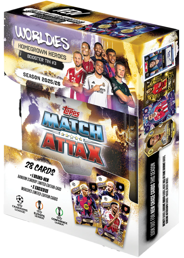 Topps - Match Attax 25/26 Collection - Booster Tin #3 - Homegrown Heroes - Merchandise by Topps The Chelsea Gamer
