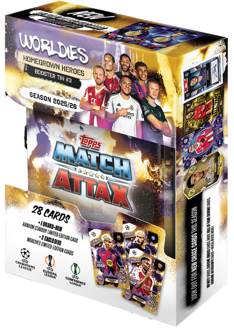 Topps - Match Attax 25/26 Collection - Booster Tin #3 - Homegrown Heroes - Merchandise by Topps The Chelsea Gamer