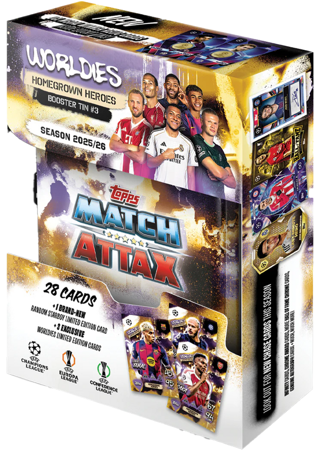 Topps - Match Attax 25/26 Collection - Booster Tin #3 - Homegrown Heroes - Merchandise by Topps The Chelsea Gamer