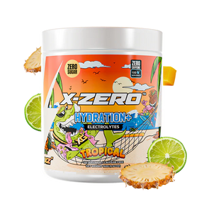 X-Zero - Hydration Tropical (160g / 100 Servings) - Merchandise by X-Zero The Chelsea Gamer