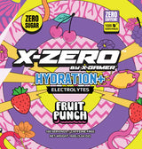 X-Zero - Hydration Fruit Punch (160g / 100 Servings) - Merchandise by X-Zero The Chelsea Gamer
