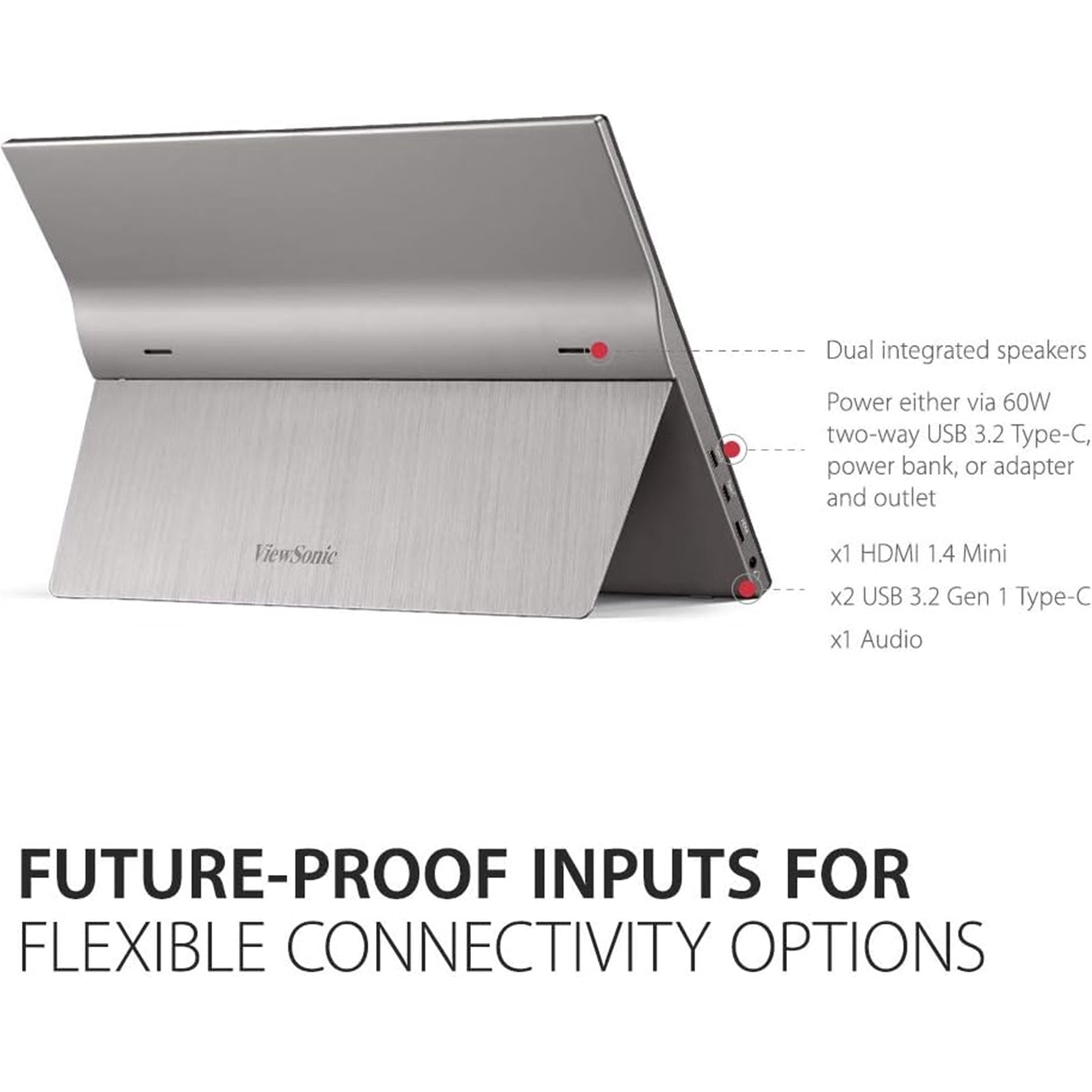 ViewSonic - 16Inch Multi-Touch IPS potable Monitor - Monitor by Viewsonic The Chelsea Gamer