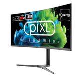 piXL CM34C7 34 Inch Ultrawide Curved Gaming Monitor - Monitor by piXL The Chelsea Gamer