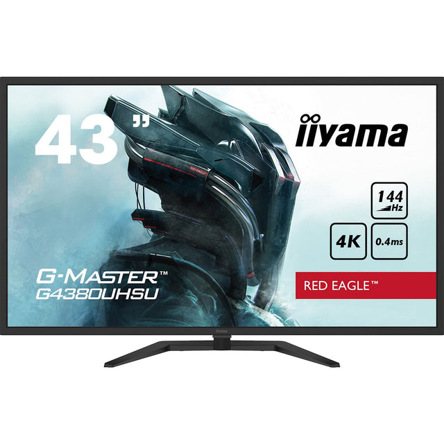 iiyama G-Master G4380UHSU-B1 Red Eagle 43 Inch 4K Gaming Monitor - Monitor by Iiyama The Chelsea Gamer