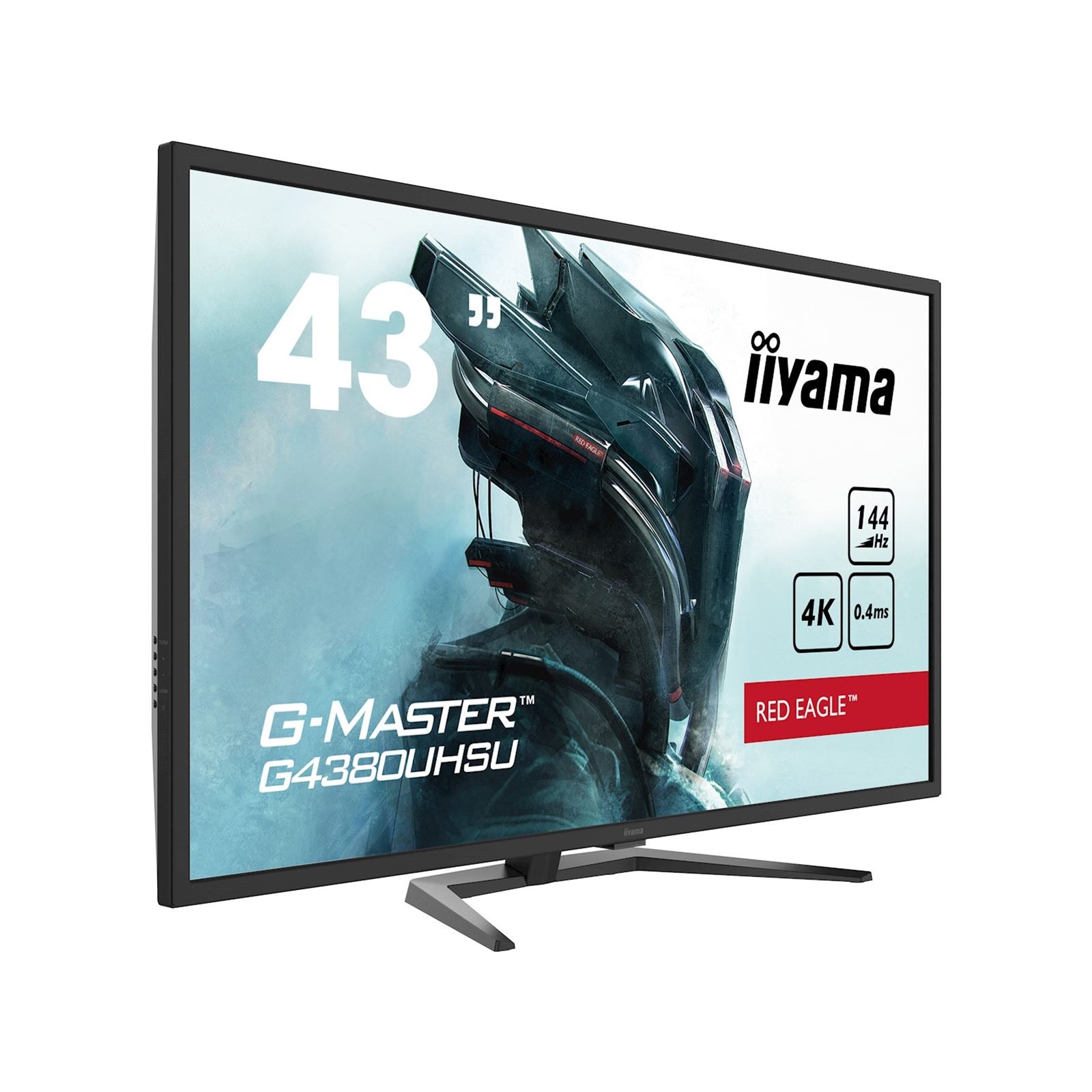 iiyama G-Master G4380UHSU-B1 Red Eagle 43 Inch 4K Gaming Monitor - Monitor by Iiyama The Chelsea Gamer