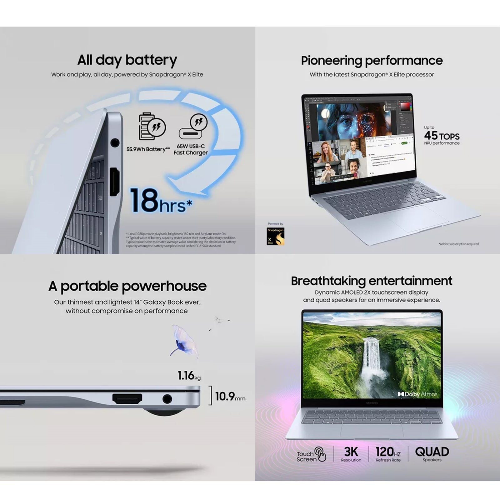 Samsung Galaxy Book 4 Edge 14 Inch AMOLED - Laptops by Samsung The Chelsea Gamer