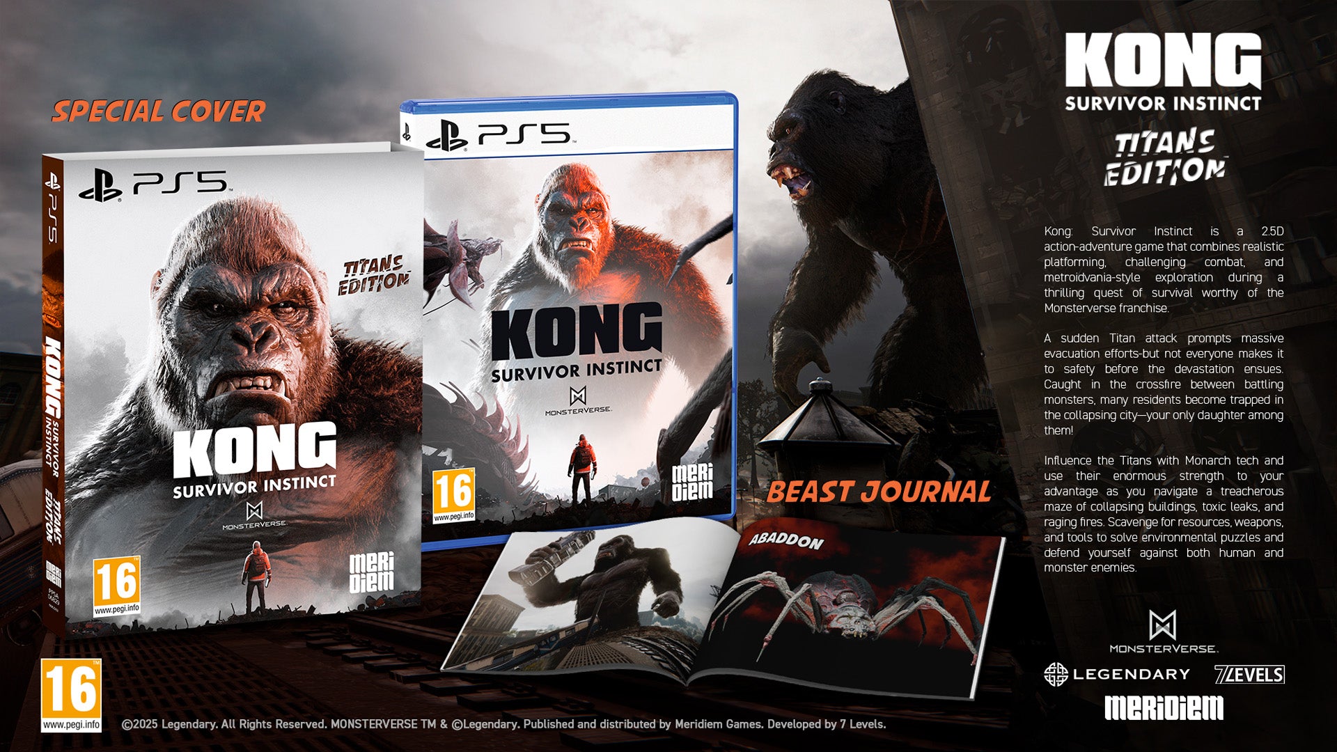 KONG™: Survivor Instinct - Titans Edition -  PlayStation 5 - Video Games by Contact Sales The Chelsea Gamer