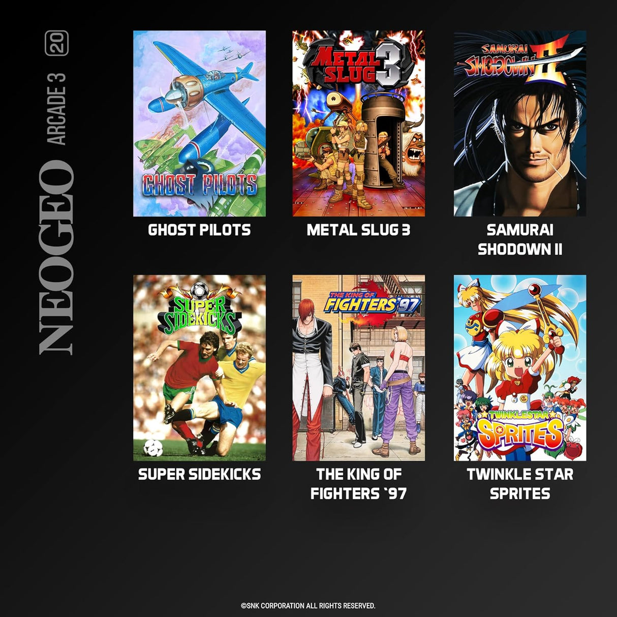 NeoGeo Arcade 3 - Evercade - Video Games by Blaze The Chelsea Gamer