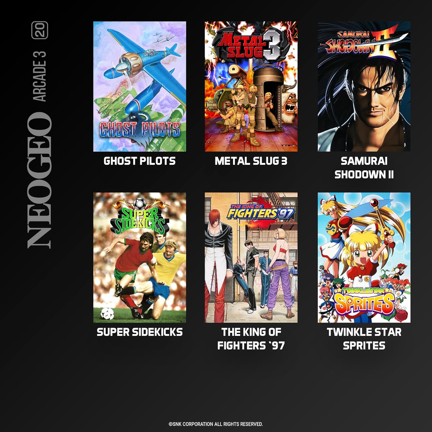 NeoGeo Arcade 3 - Evercade - Video Games by Blaze The Chelsea Gamer