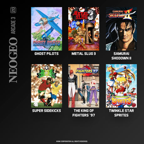 NeoGeo Arcade 3 - Evercade - Video Games by Blaze The Chelsea Gamer