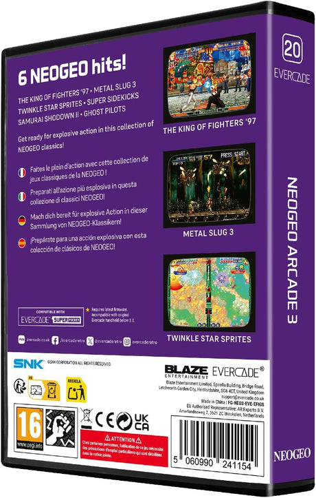 NeoGeo Arcade 3 - Evercade - Video Games by Blaze The Chelsea Gamer